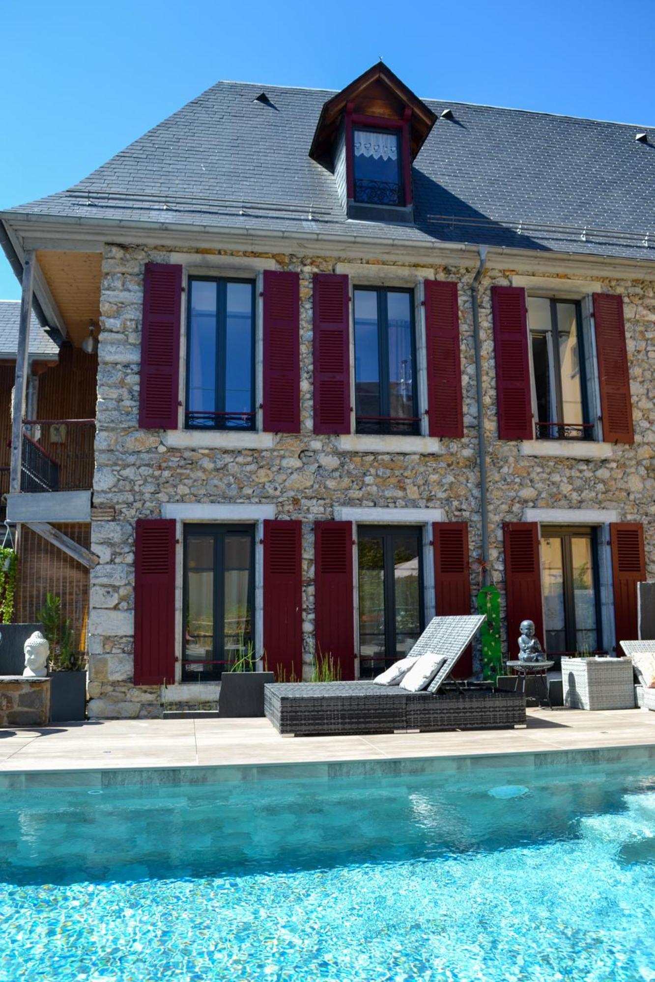 A Nouste Chambres D'Hotes Et Gite Only Adults Campan Exterior foto